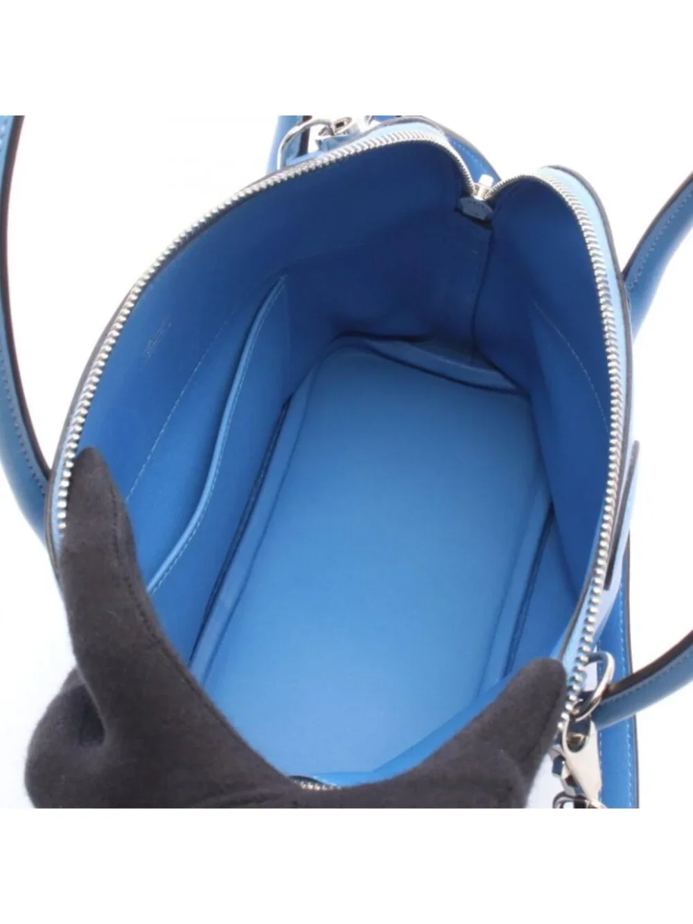 Hermes Handbag Bo 27 2-Way Blue